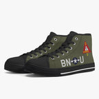 B-17 "Thunderbird" High Top Canvas Shoes - I Love a Hangar