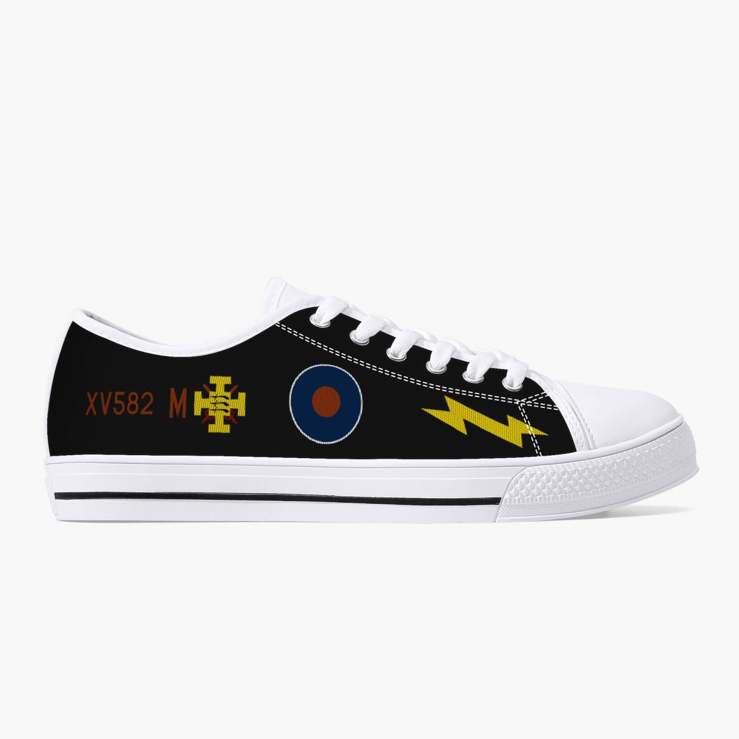 F-4 Phantom XV582 "Black Mike" Low Top Canvas Shoes - I Love a Hangar