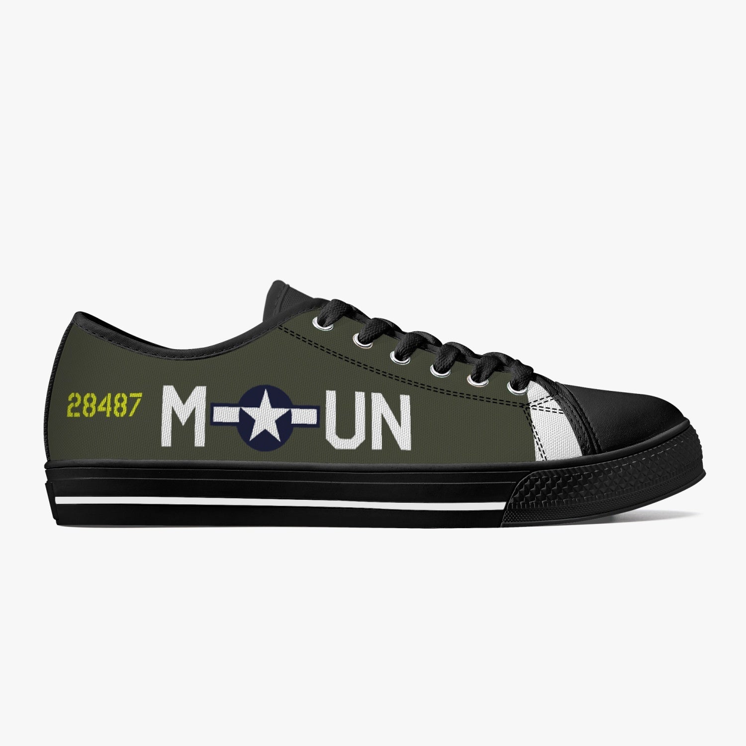 P-47 "UN-M" Low Top Canvas Shoes - I Love a Hangar