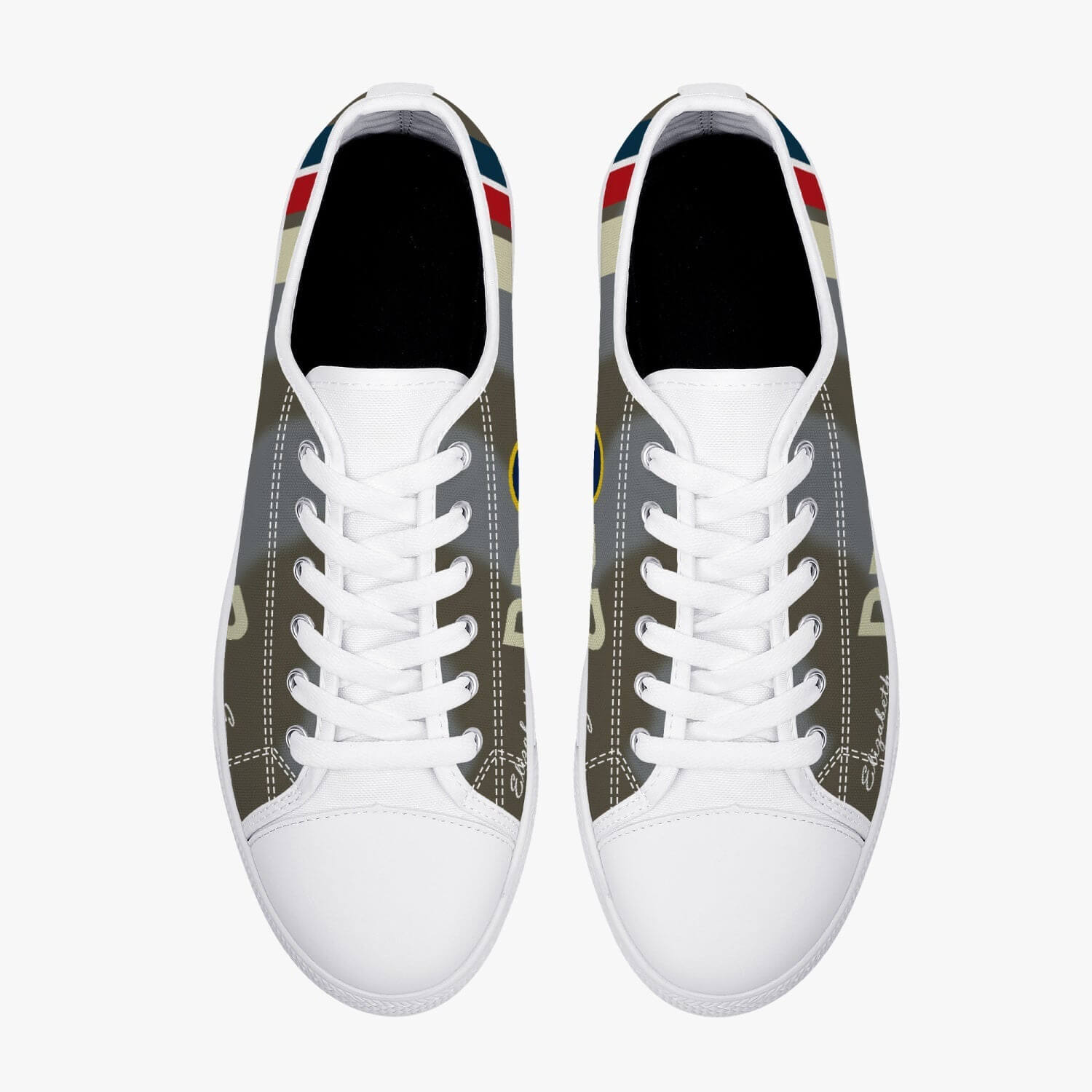 Spitfire "Elizabeth" Low Top Canvas Shoes - I Love a Hangar