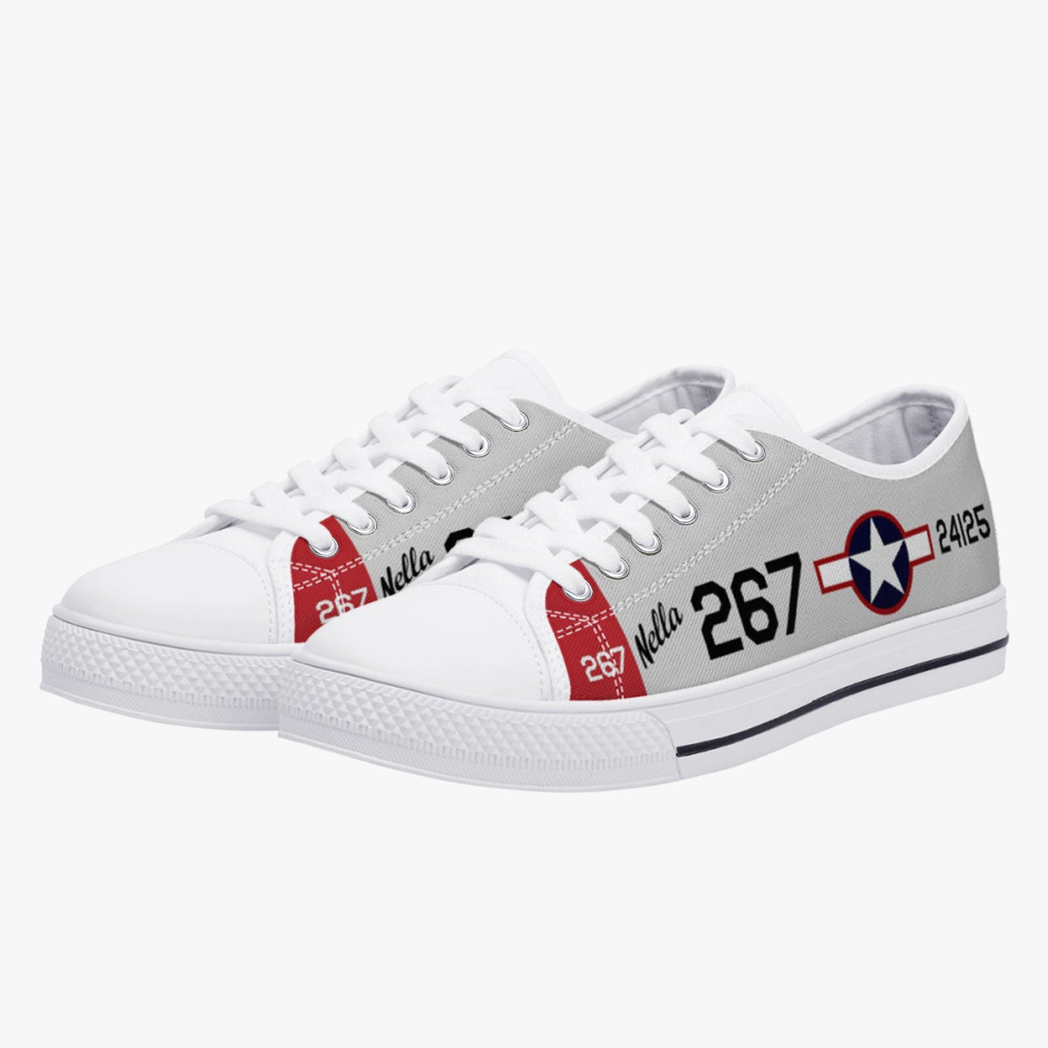 AT-6 "Nella" Low Top Canvas Shoes - I Love a Hangar