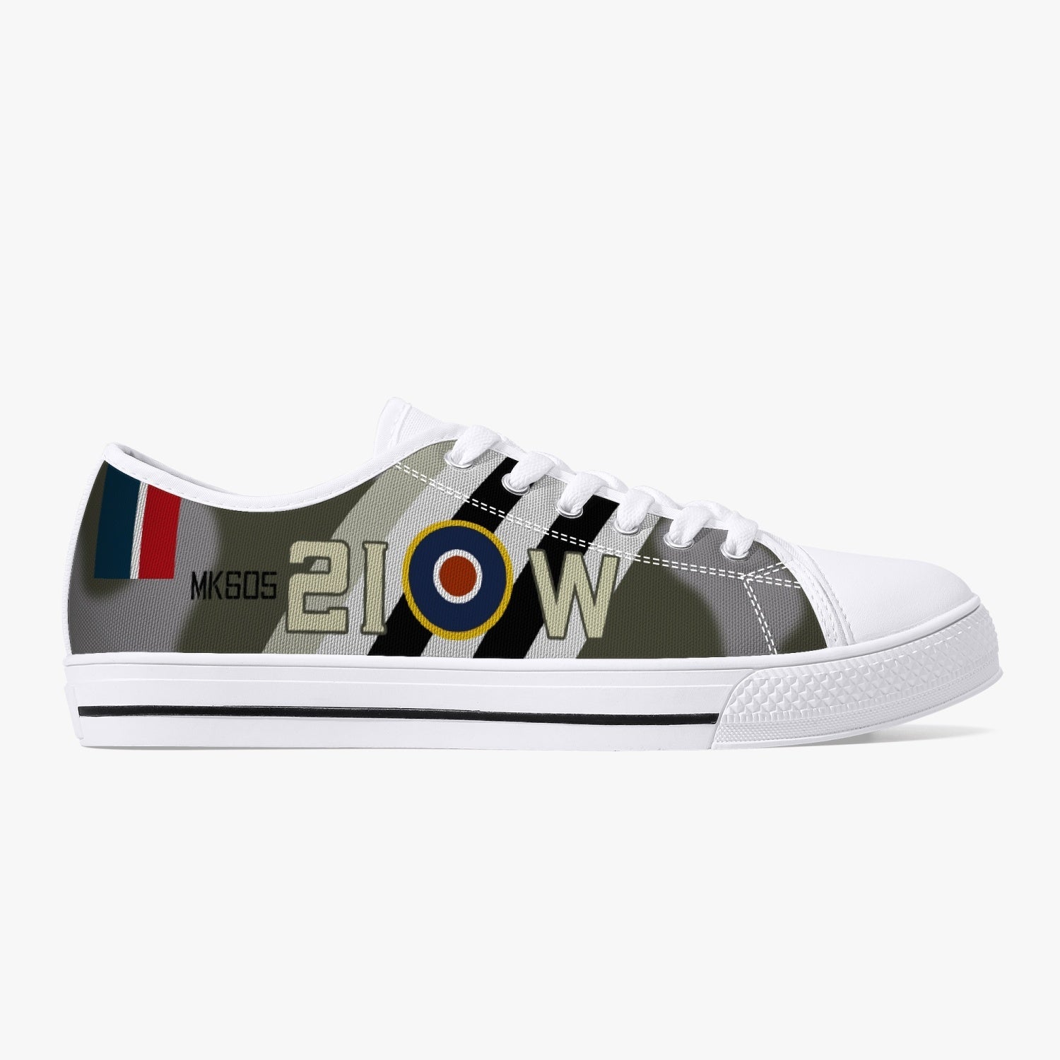 Spitfire "2I-W" Low Top Canvas Shoes - I Love a Hangar