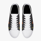 Lancaster "S for Sugar" Low Top Canvas Shoes (Black) - I Love a Hangar