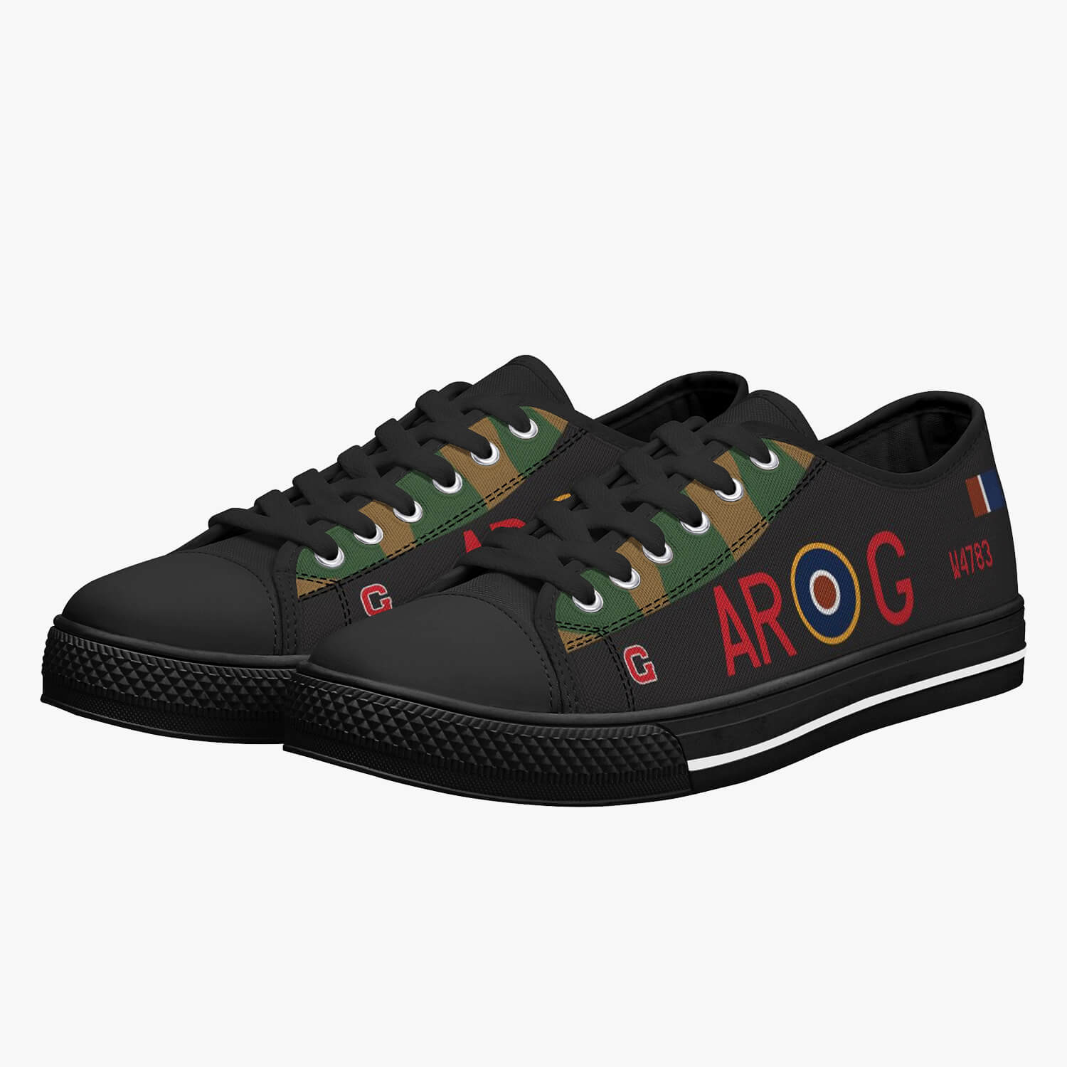 Lancaster "AR-G" Low Top Canvas Shoes - I Love a Hangar