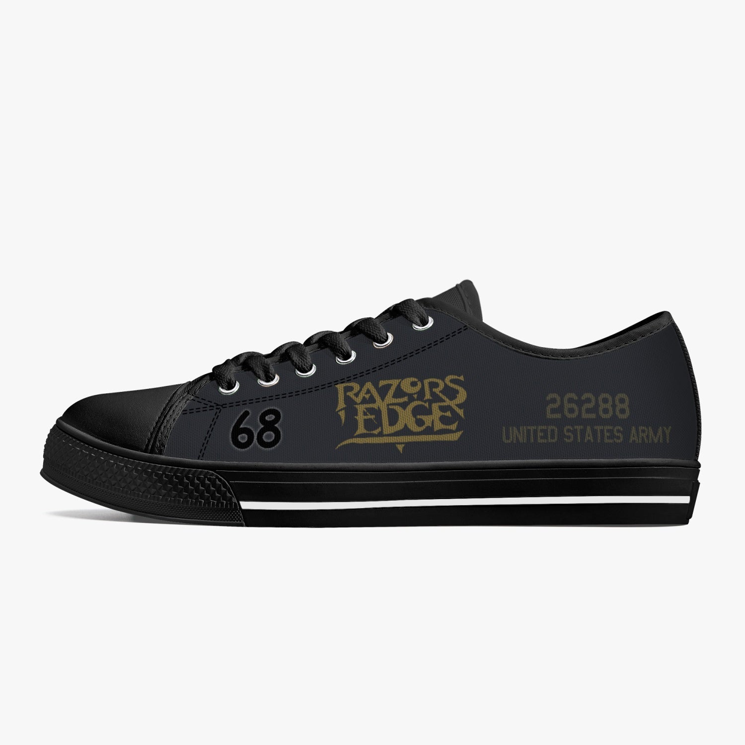 MH-60 Super 68 "Razors Edge" Low Top Canvas Shoes - I Love a Hangar