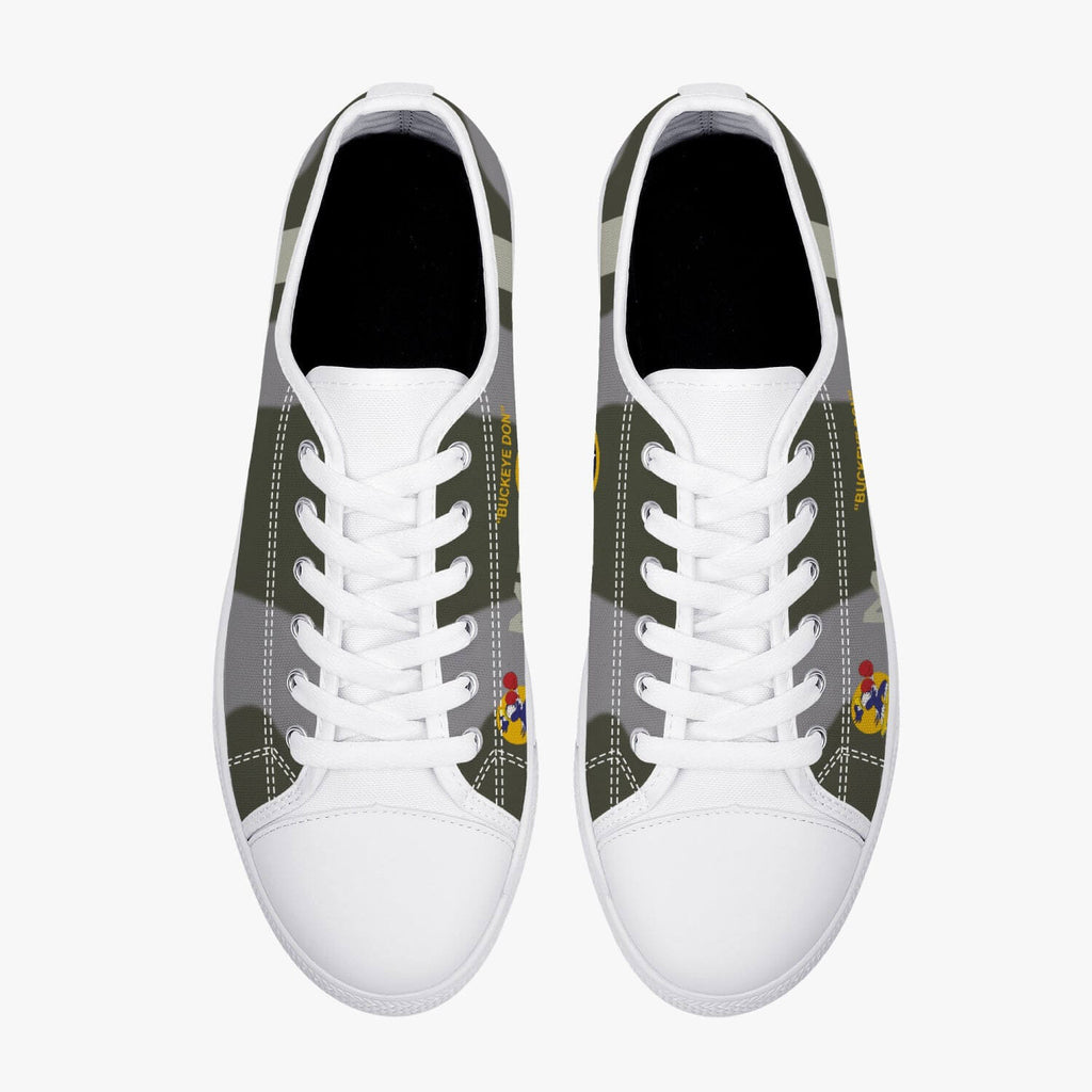 Spitfire "Buckeye Don" Low Top Canvas Shoes - I Love a Hangar