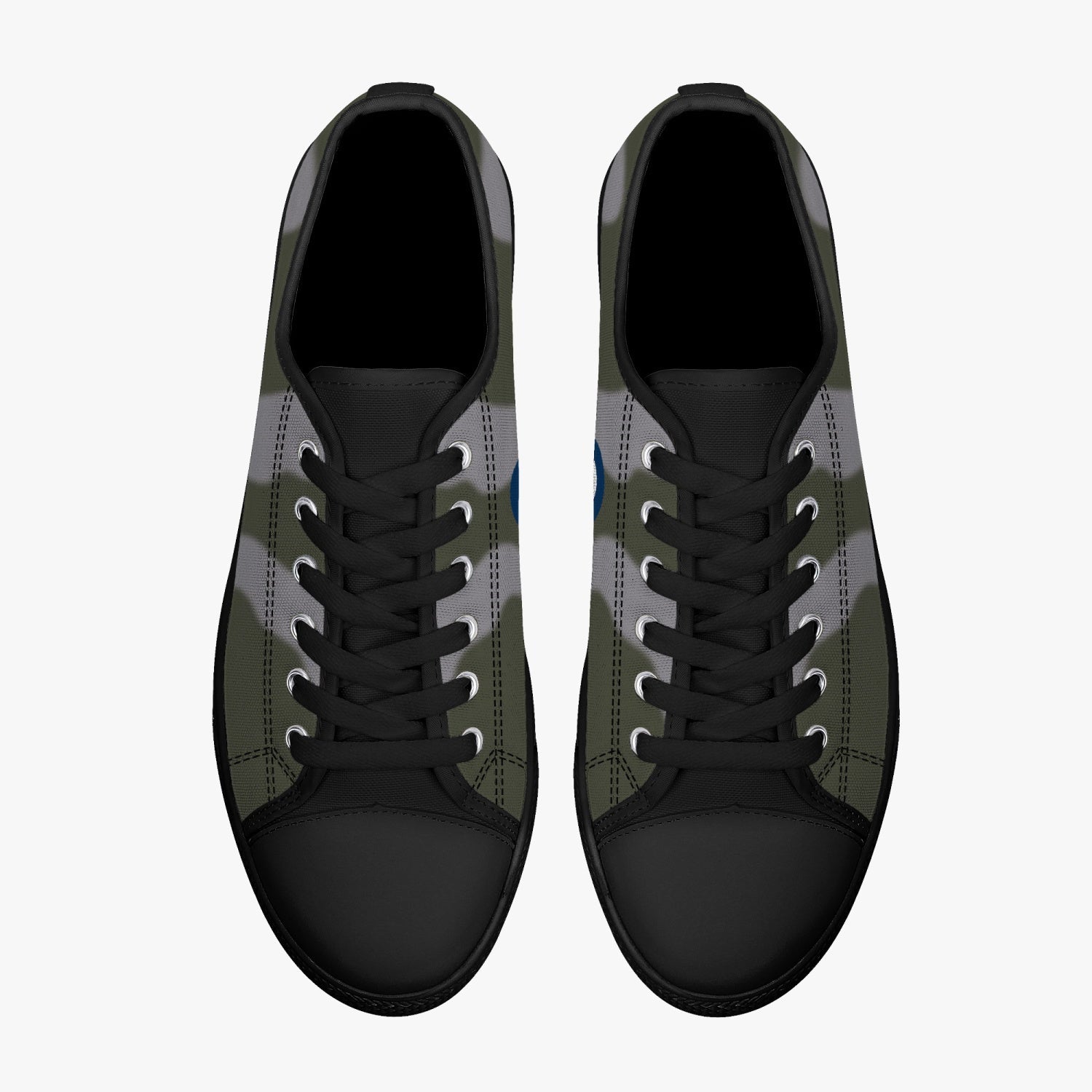 Macchi "A7-047" Low Top Canvas Shoes (Camo) - I Love a Hangar