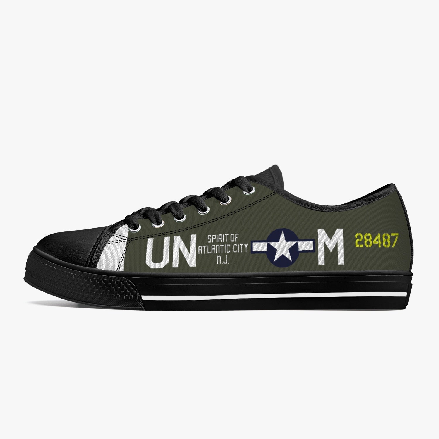 P-47 "UN-M" Low Top Canvas Shoes - I Love a Hangar