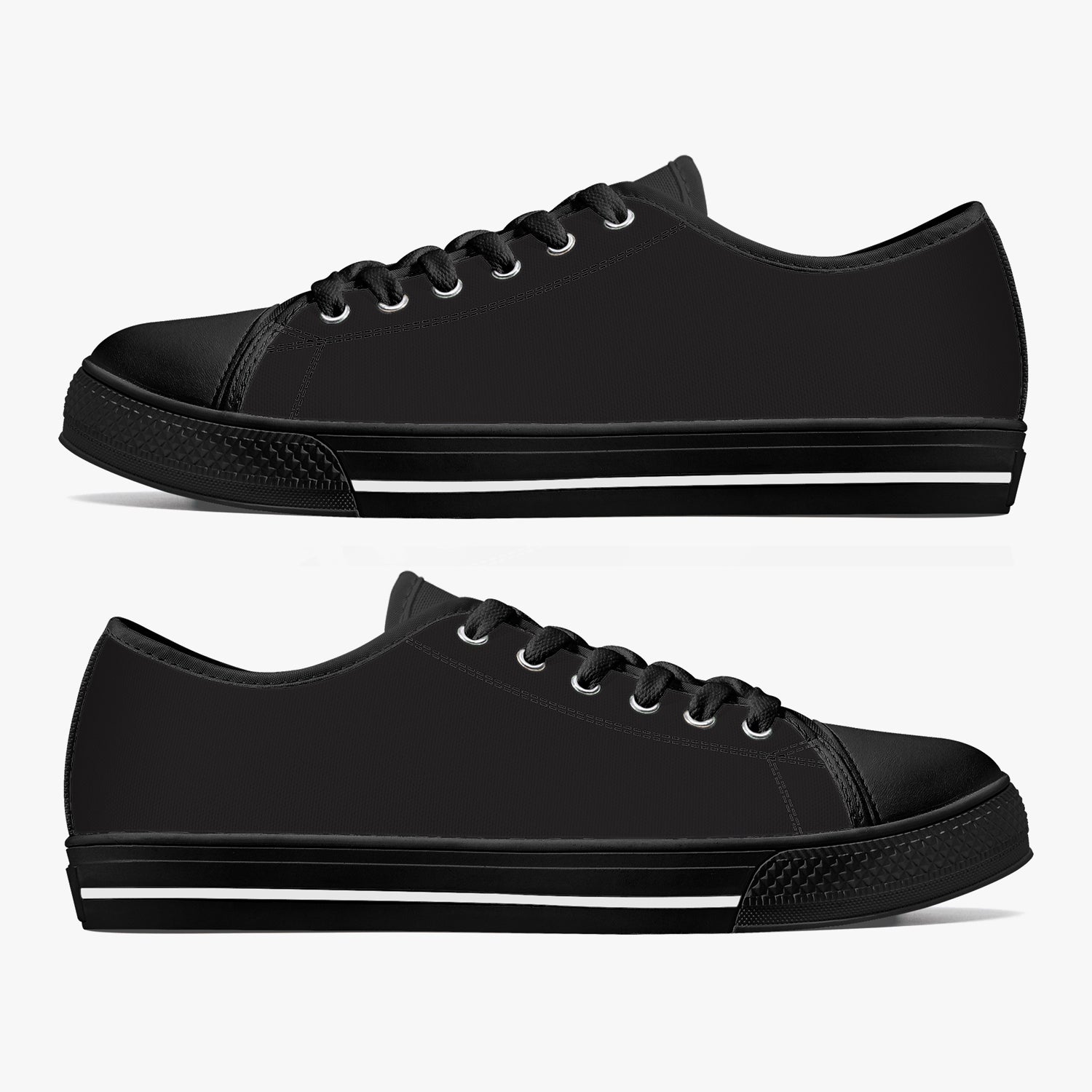 Bomber Command Custom Markings Low Top Canvas Shoes