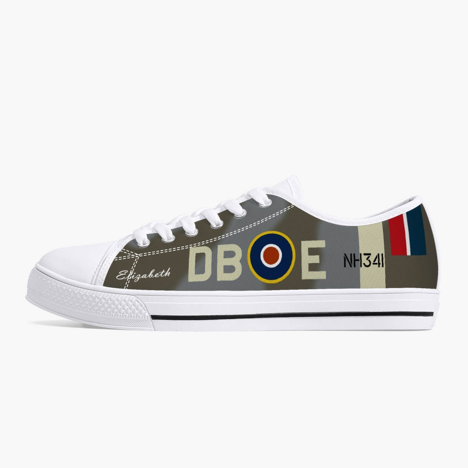 Spitfire "Elizabeth" Low Top Canvas Shoes - I Love a Hangar