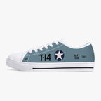 TBD-1 Devastator of Ensign George Gay Low Top Canvas Shoes - I Love a Hangar