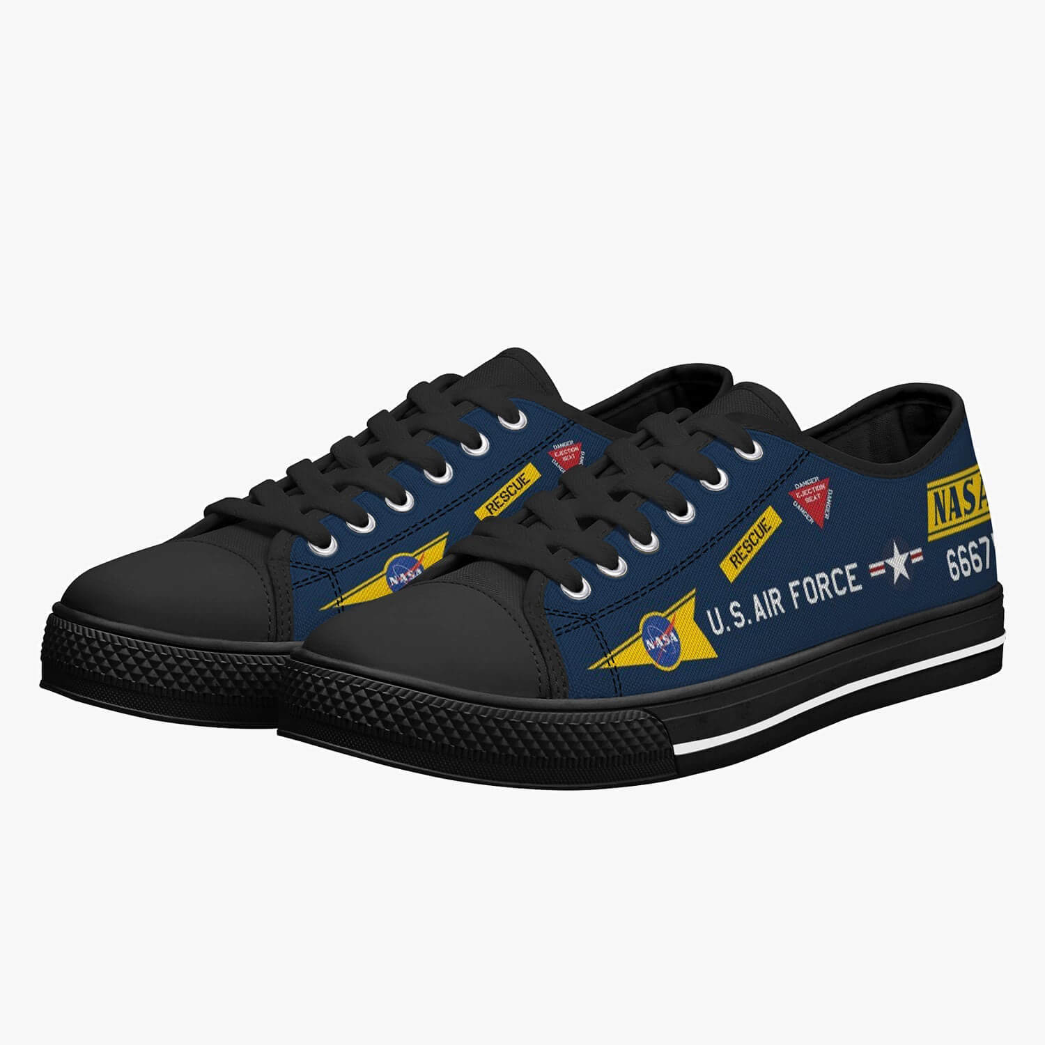 X-15 "56-6671" Low Top Canvas Shoes - I Love a Hangar