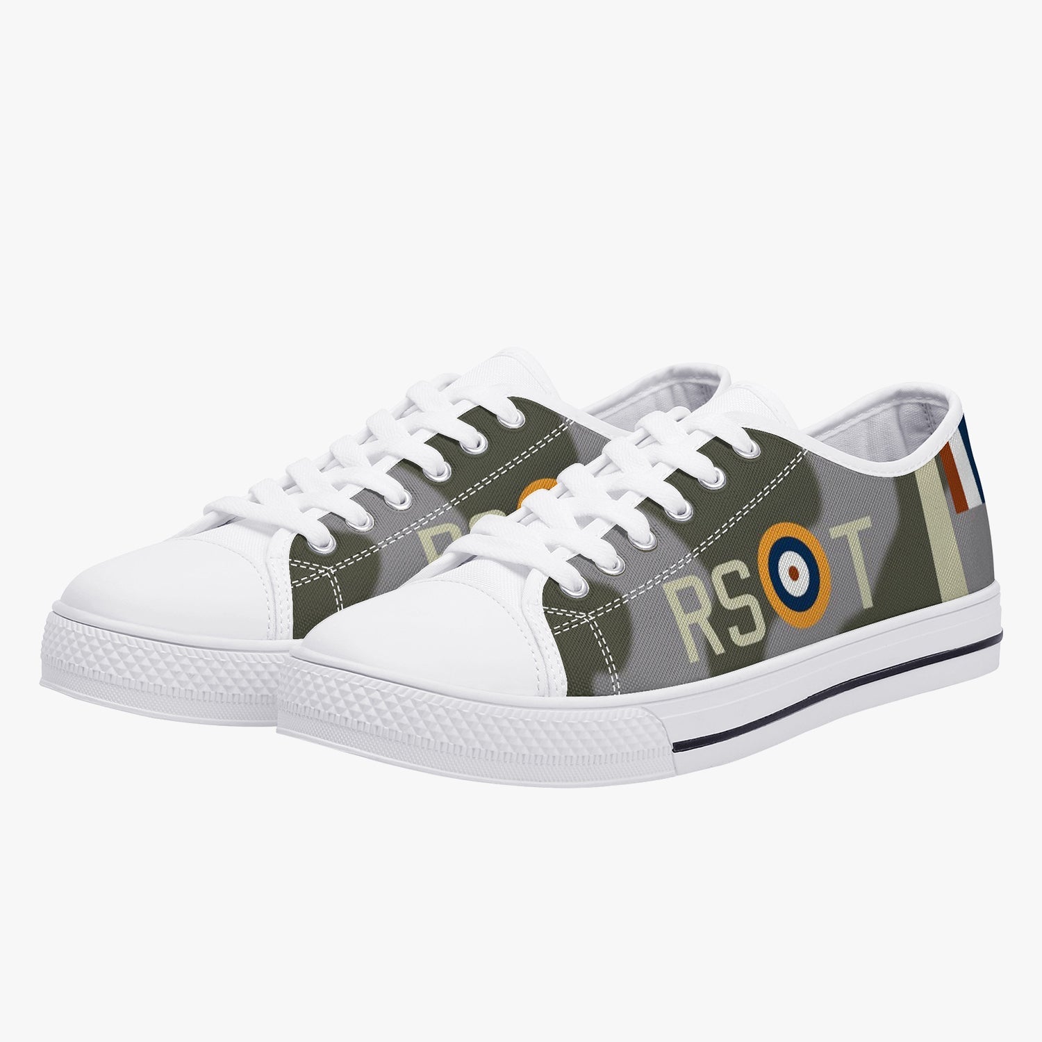 Spitfire "RS-T" Low Top Canvas Shoes - I Love a Hangar