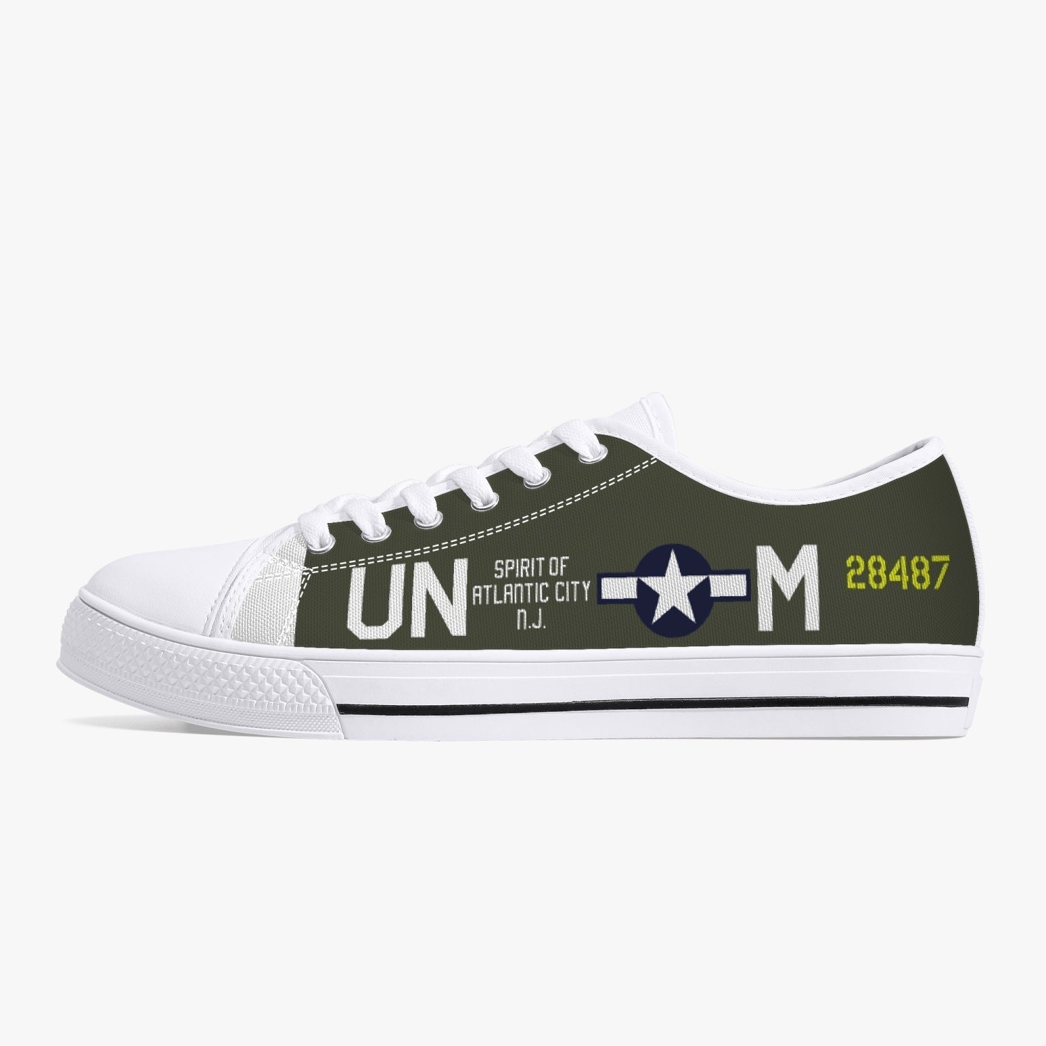 P-47 "UN-M" Low Top Canvas Shoes - I Love a Hangar