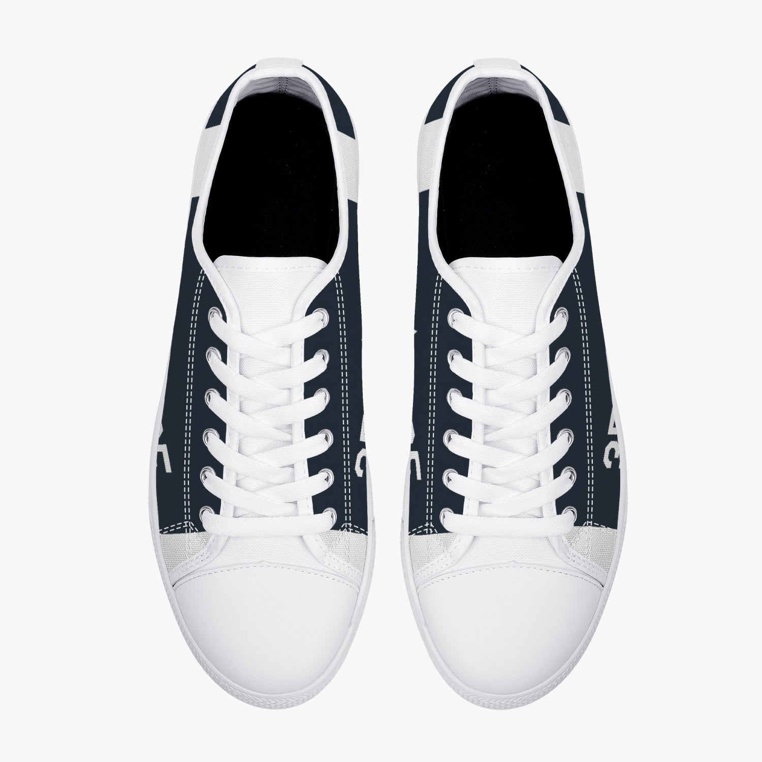 F6F "White 35" Low Top Canvas Shoes - I Love a Hangar