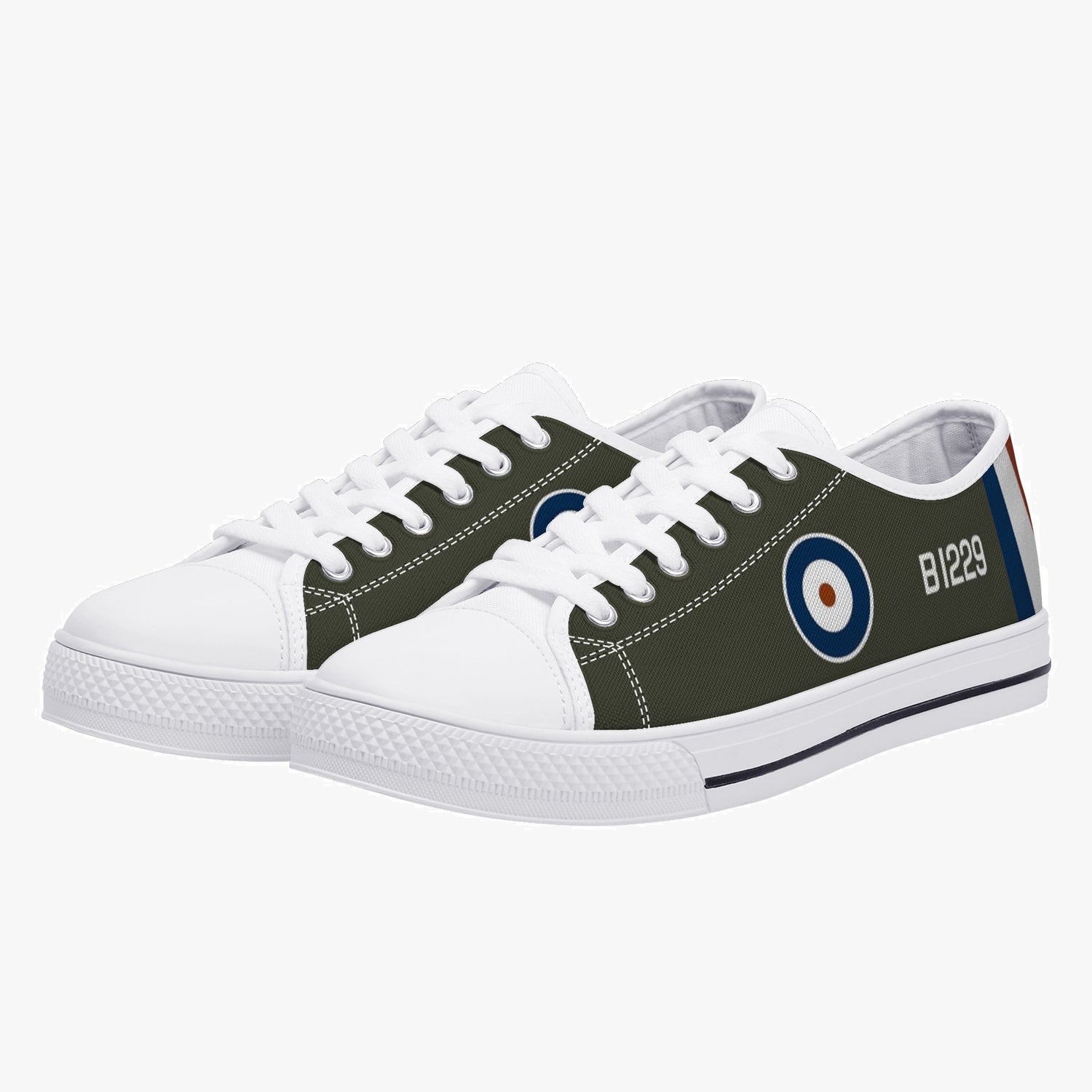 Bristol F2B B1229 Low Top Canvas Shoes - I Love a Hangar