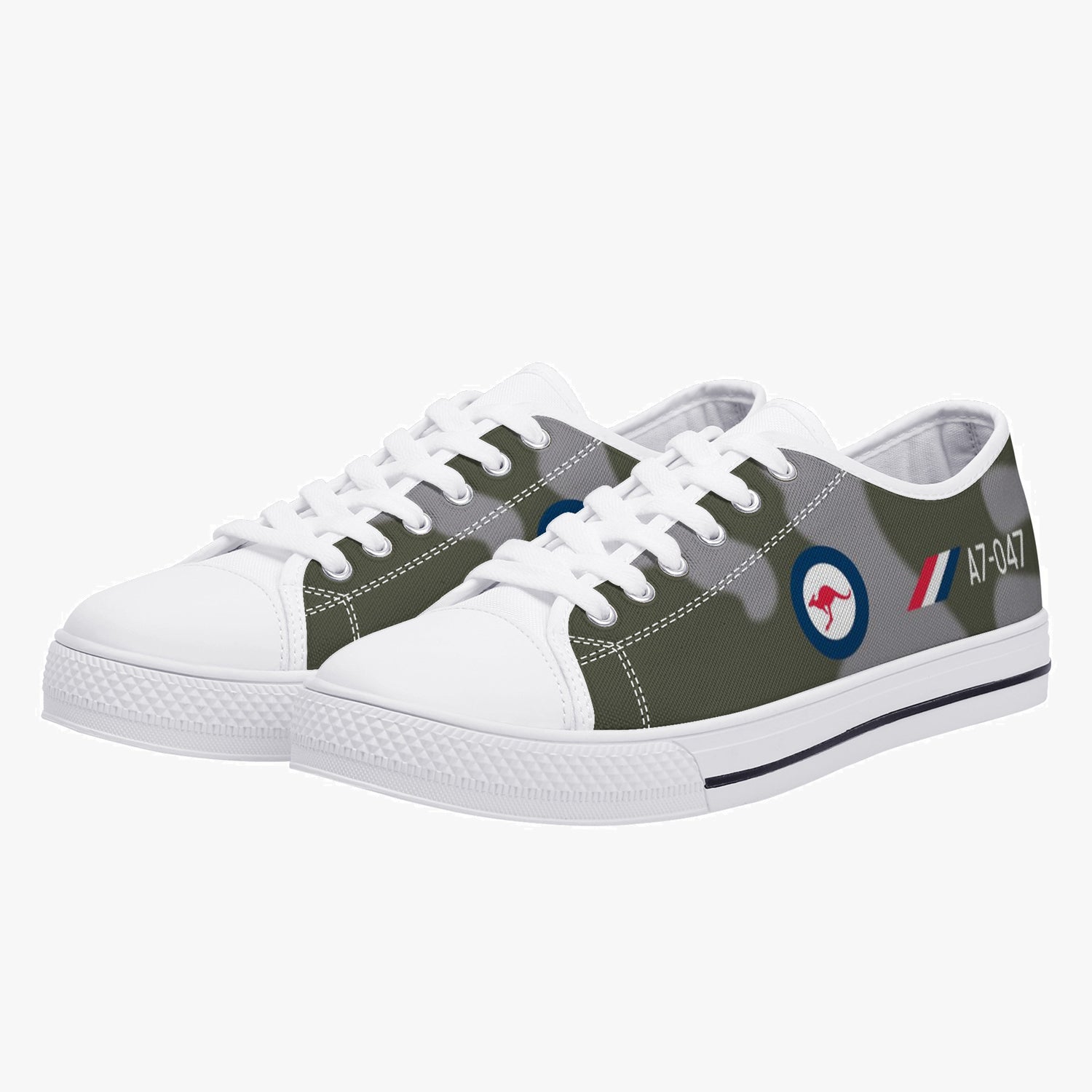 Macchi "A7-047" Low Top Canvas Shoes (Camo) - I Love a Hangar