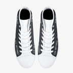 SR-71 "Blackbird" (61-7975) High Top Canvas Shoes - I Love a Hangar