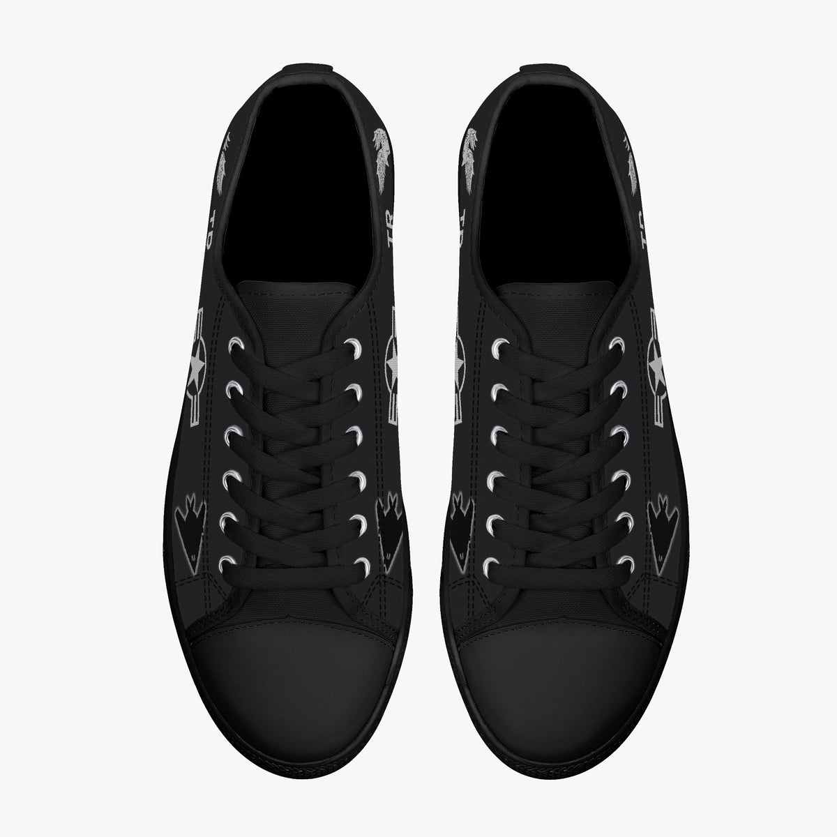 F-117 "Nighthawk" Low Top Canvas Shoes - I Love a Hangar