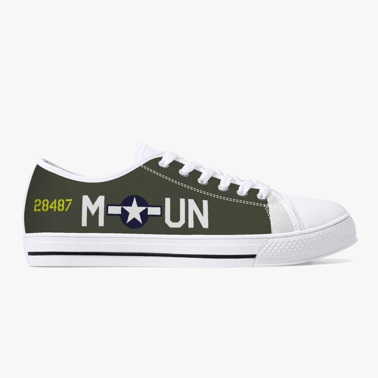 P-47 "UN-M" Low Top Canvas Shoes - I Love a Hangar