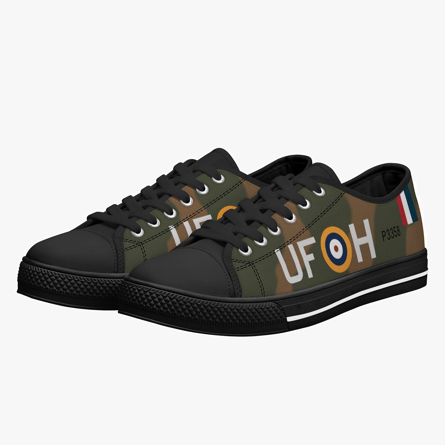 Hurricane "UF-H" Low Top Canvas Shoes - I Love a Hangar