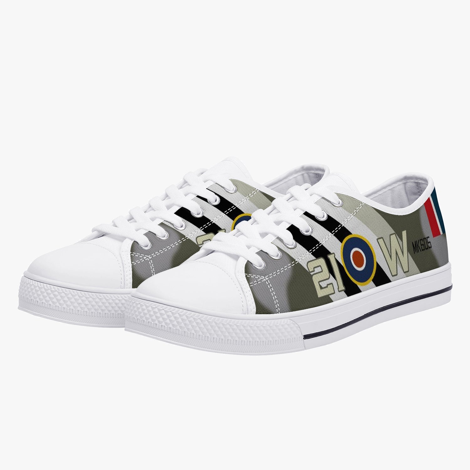 Spitfire "2I-W" Low Top Canvas Shoes - I Love a Hangar