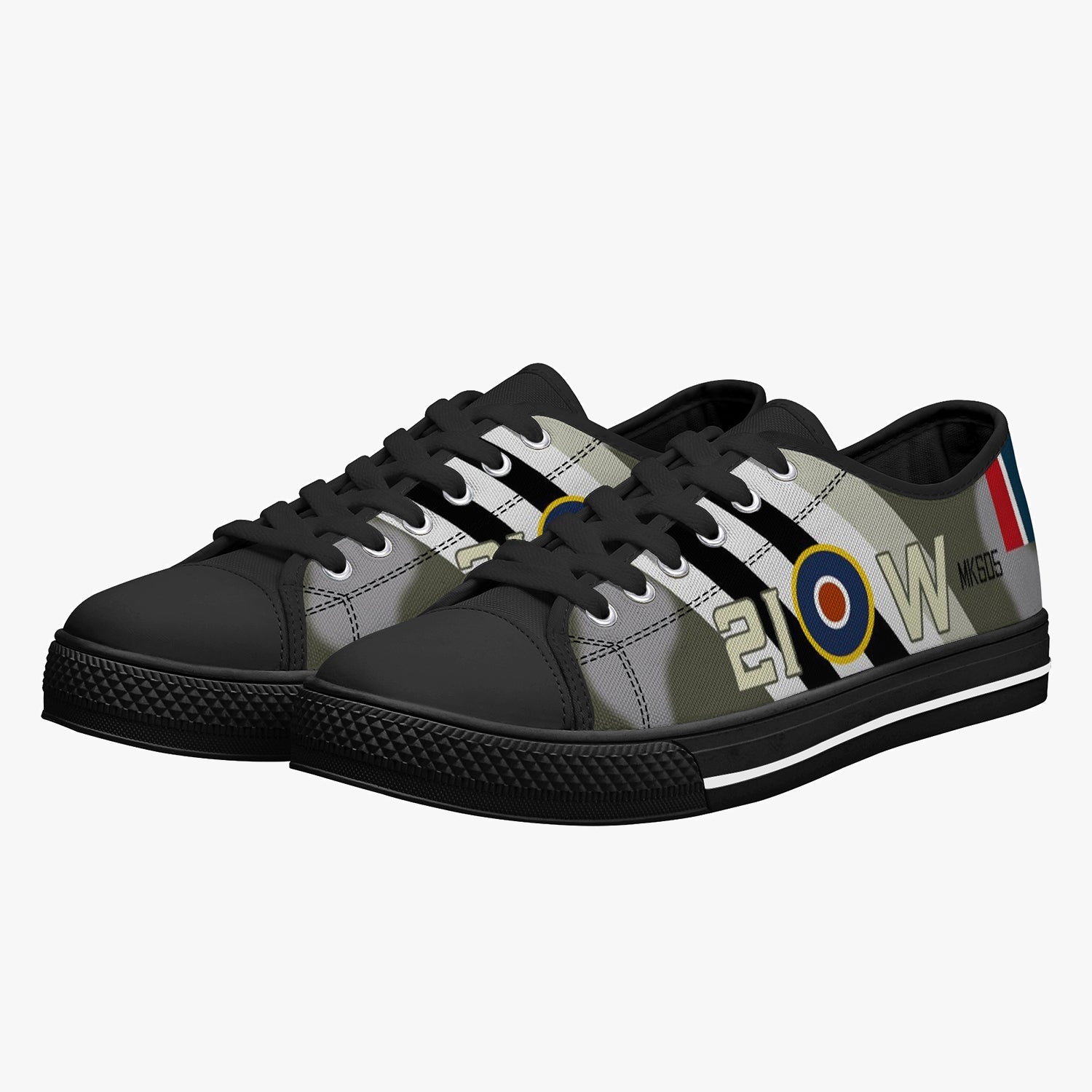 Spitfire "2I-W" Low Top Canvas Shoes - I Love a Hangar