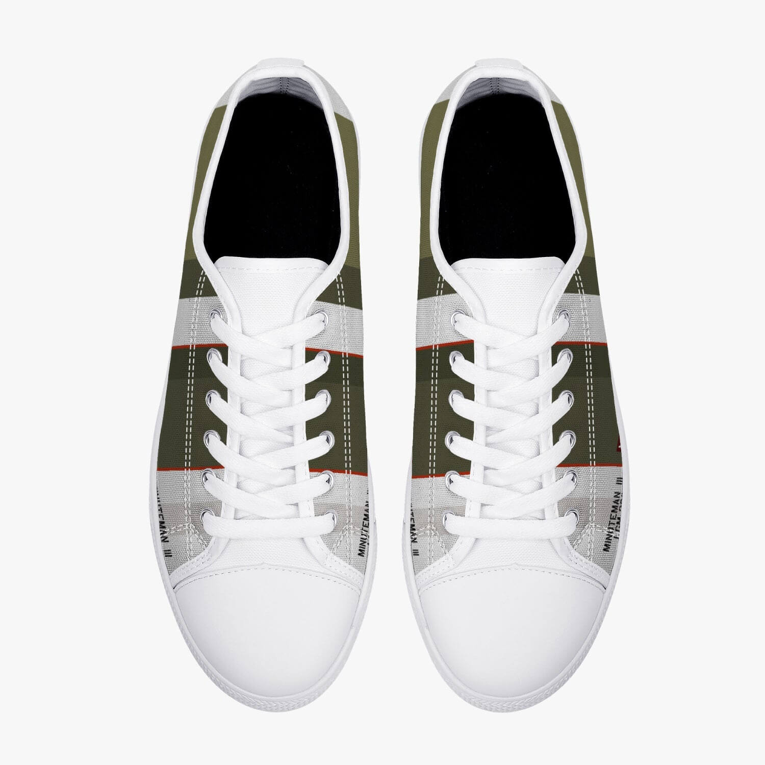 LGM-30G "Minuteman III " Low Top Canvas Shoes - I Love a Hangar