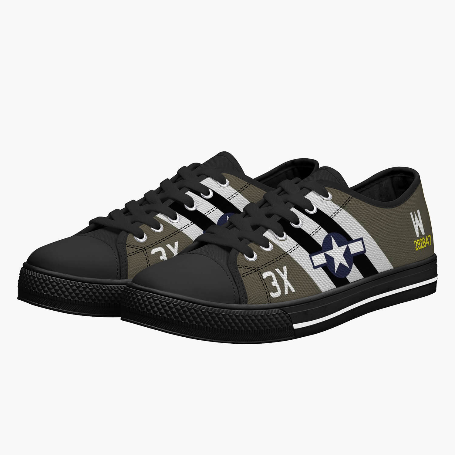 C-47 "That's All, Brother" Low Top Canvas Shoes - I Love a Hangar