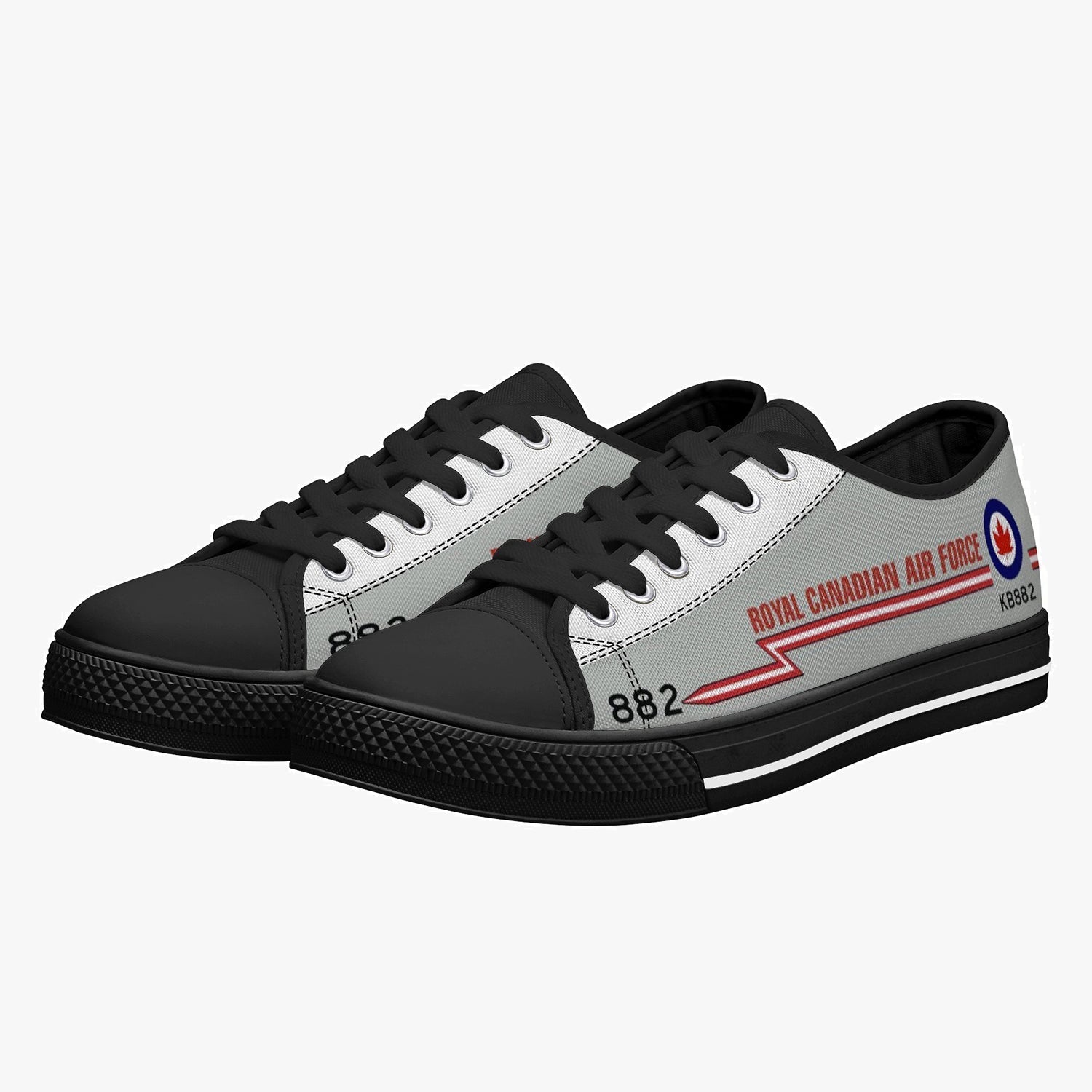 Lancaster KB882 Low Top Canvas Shoes - I Love a Hangar