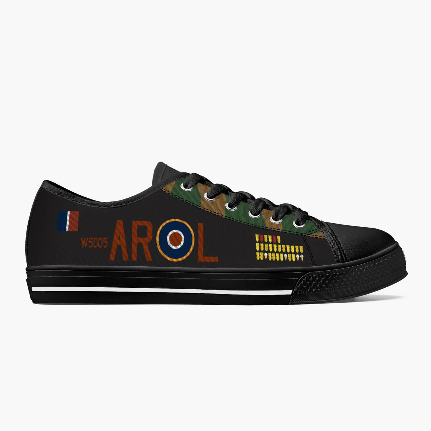 Lancaster "L for Leader" Low Top Canvas Shoes - I Love a Hangar