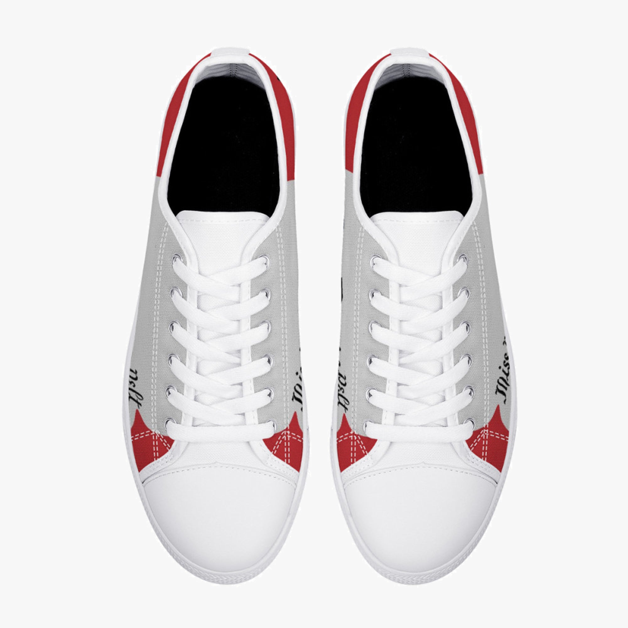 P-51 "Miss Pelt" Low Top Canvas Shoes - I Love a Hangar