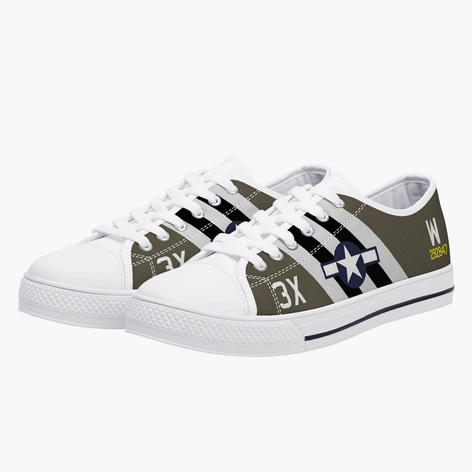 C-47 "That's All, Brother" Low Top Canvas Shoes - I Love a Hangar