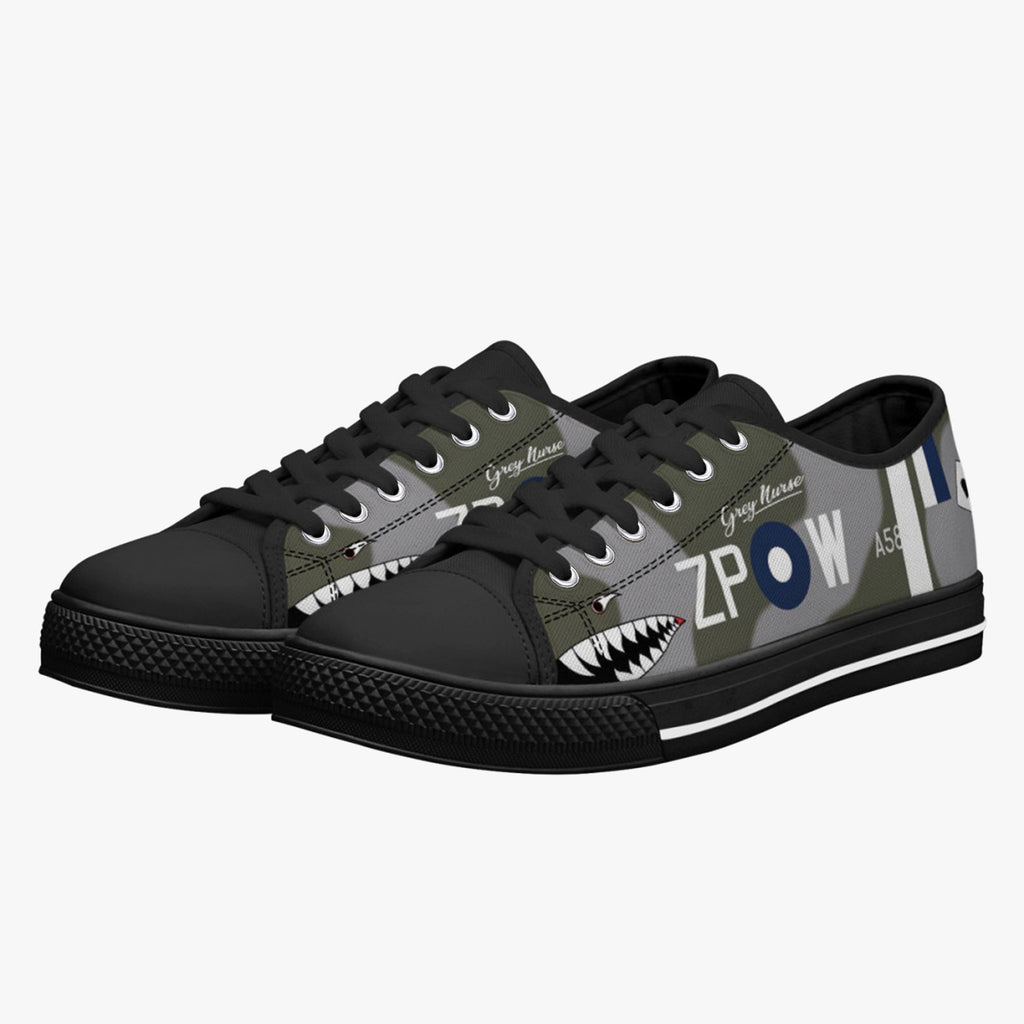 Spitfire "ZP-W" Low Top Canvas Shoes - I Love a Hangar