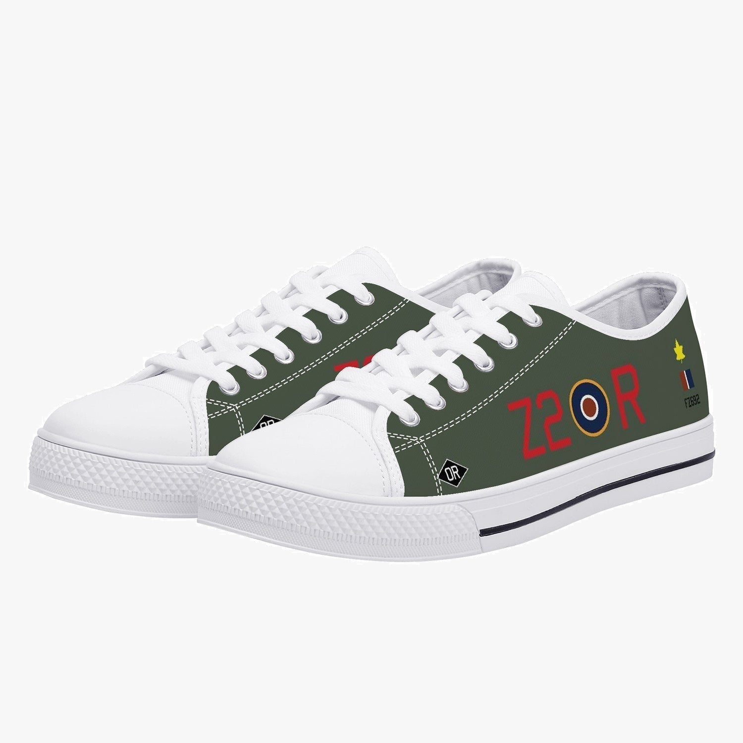 C-47 "Z2-R" Low Top Canvas Shoes - I Love a Hangar