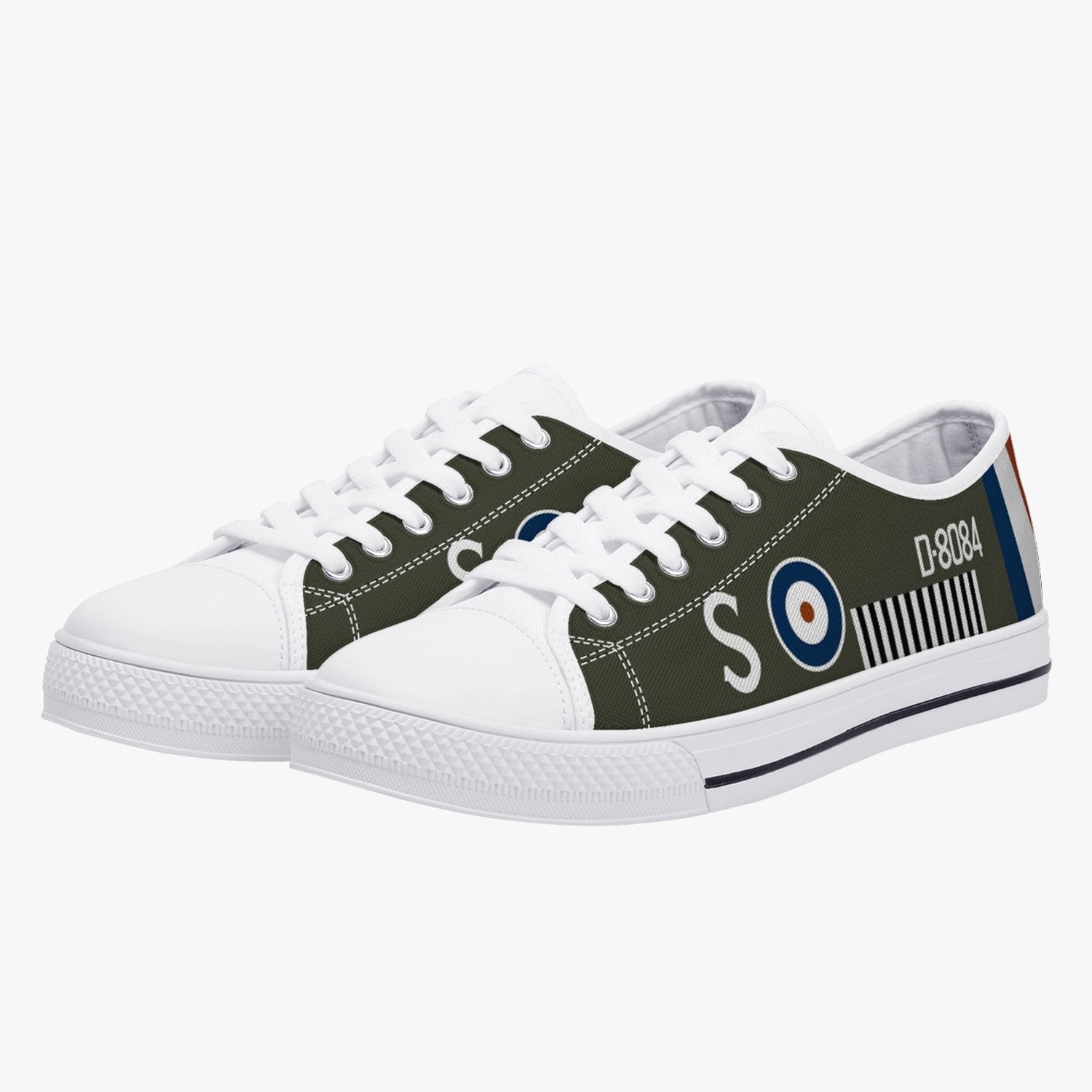 Bristol F2B D8084 Low Top Canvas Shoes - I Love a Hangar