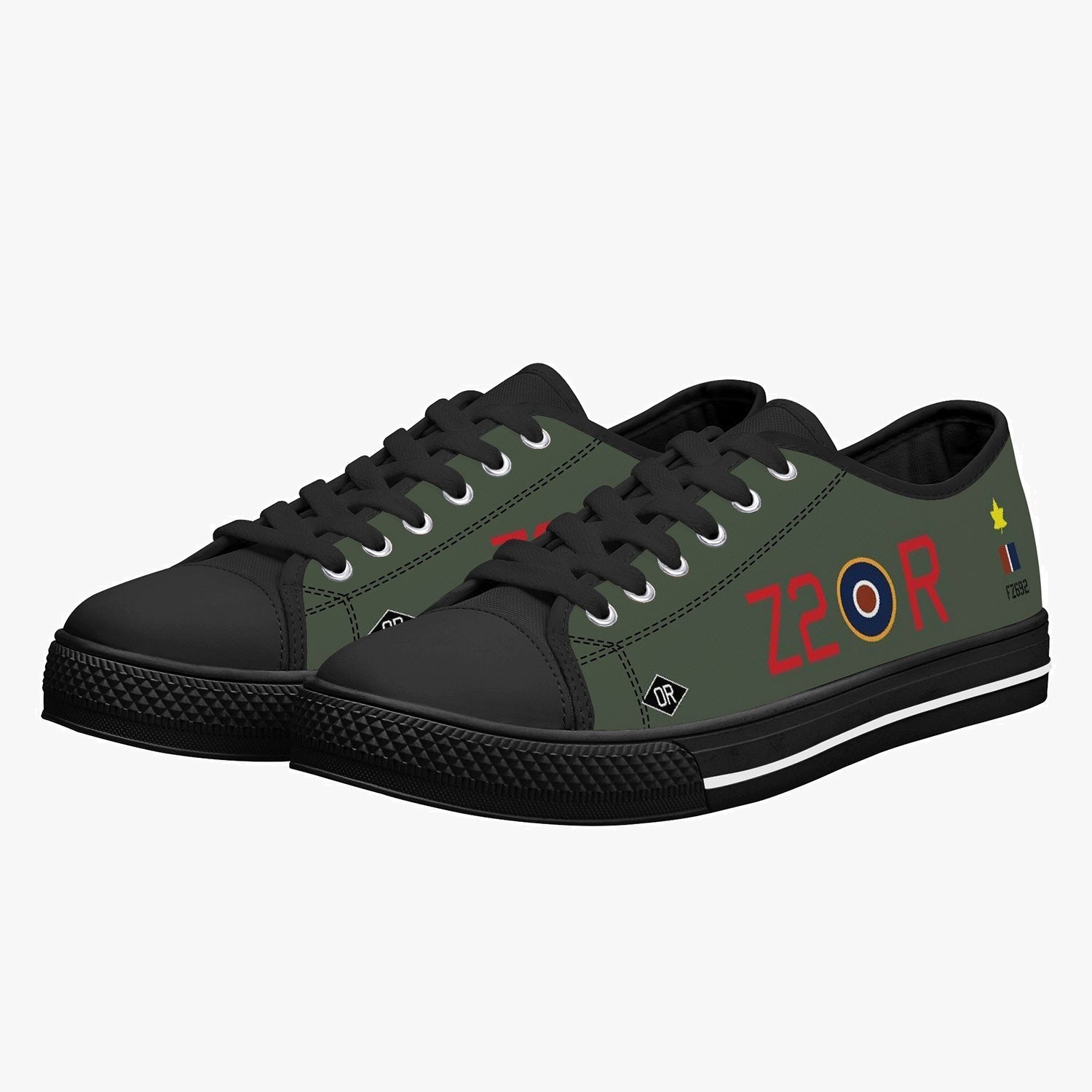 C-47 "Z2-R" Low Top Canvas Shoes - I Love a Hangar