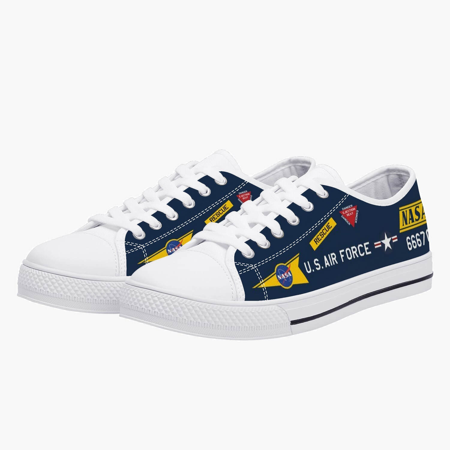 X-15 "56-6670" Low Top Canvas Shoes - I Love a Hangar