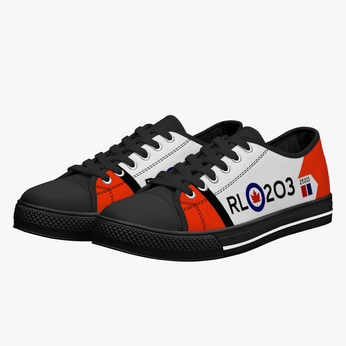 CF-105 "Arrow" (RL-203) Low Top Canvas Shoes - I Love a Hangar