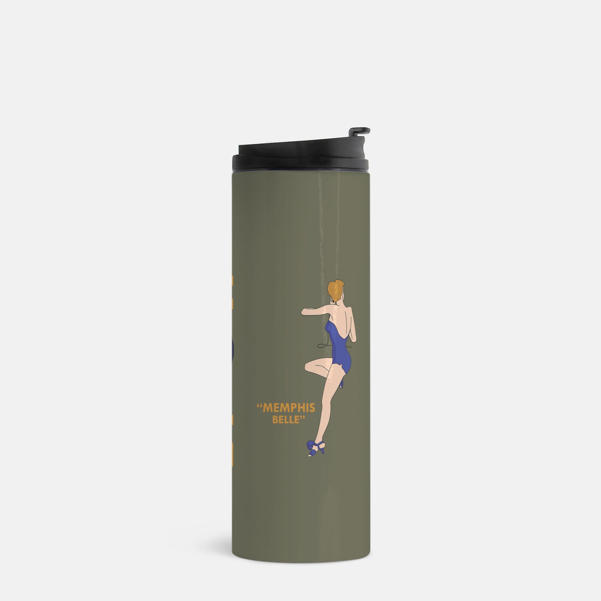 B-17 “Memphis Belle” Thermal Tumbler 16oz. (470ml) - I Love a Hangar