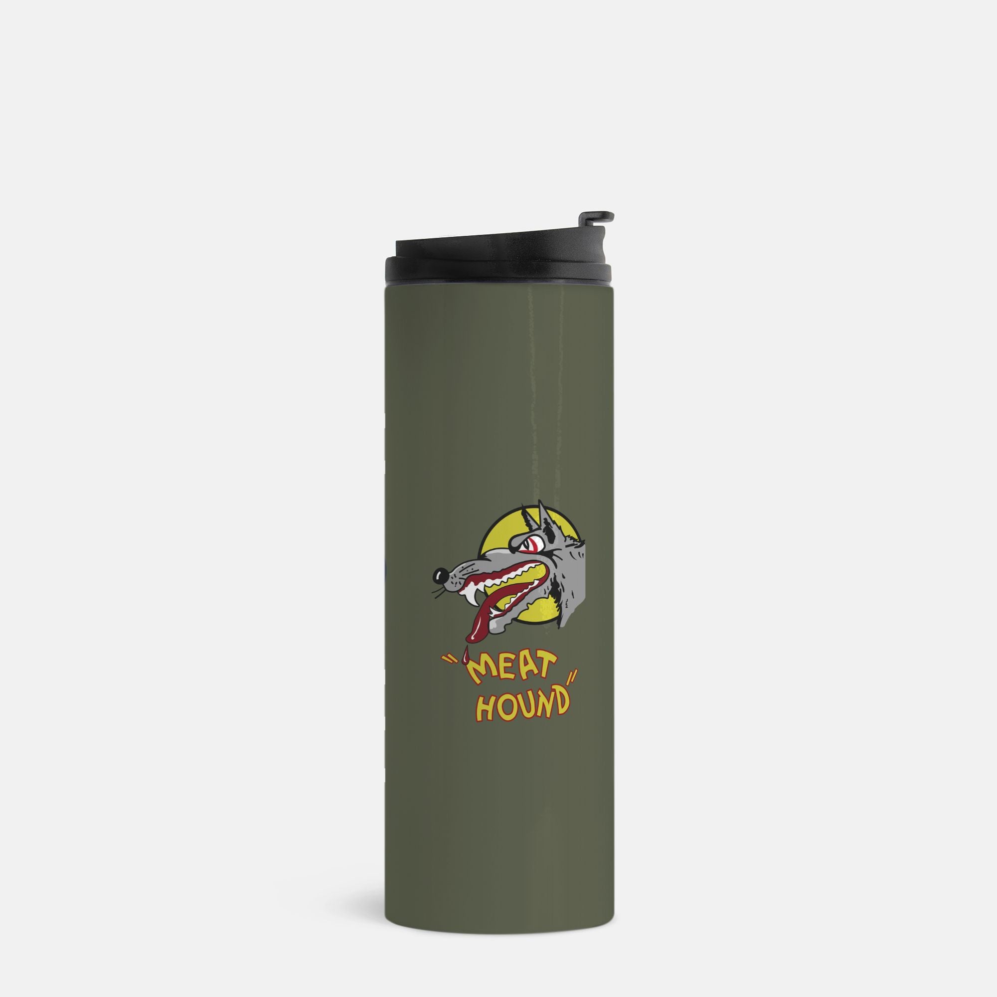 B-17 “Meat Hound" Thermal Tumbler 16oz. (470ml) - I Love a Hangar