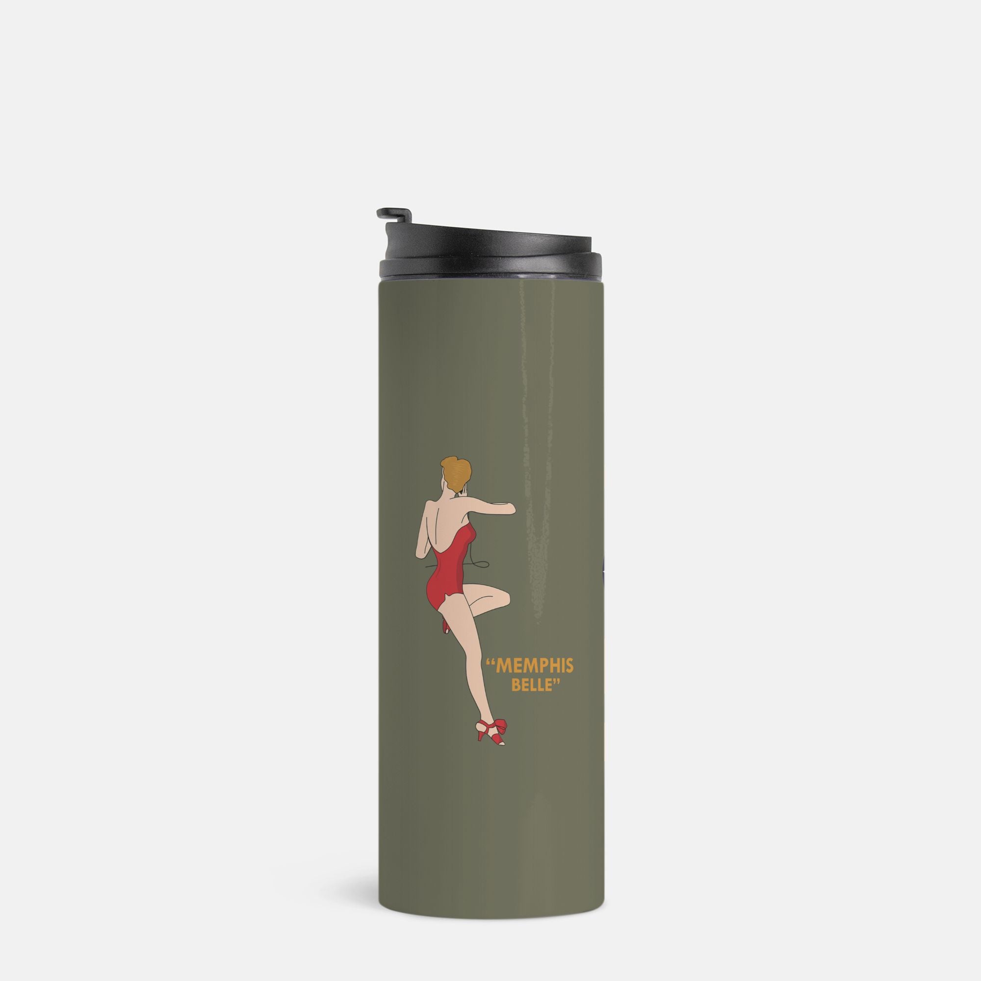 B-17 “Memphis Belle” Thermal Tumbler 16oz. (470ml) - I Love a Hangar