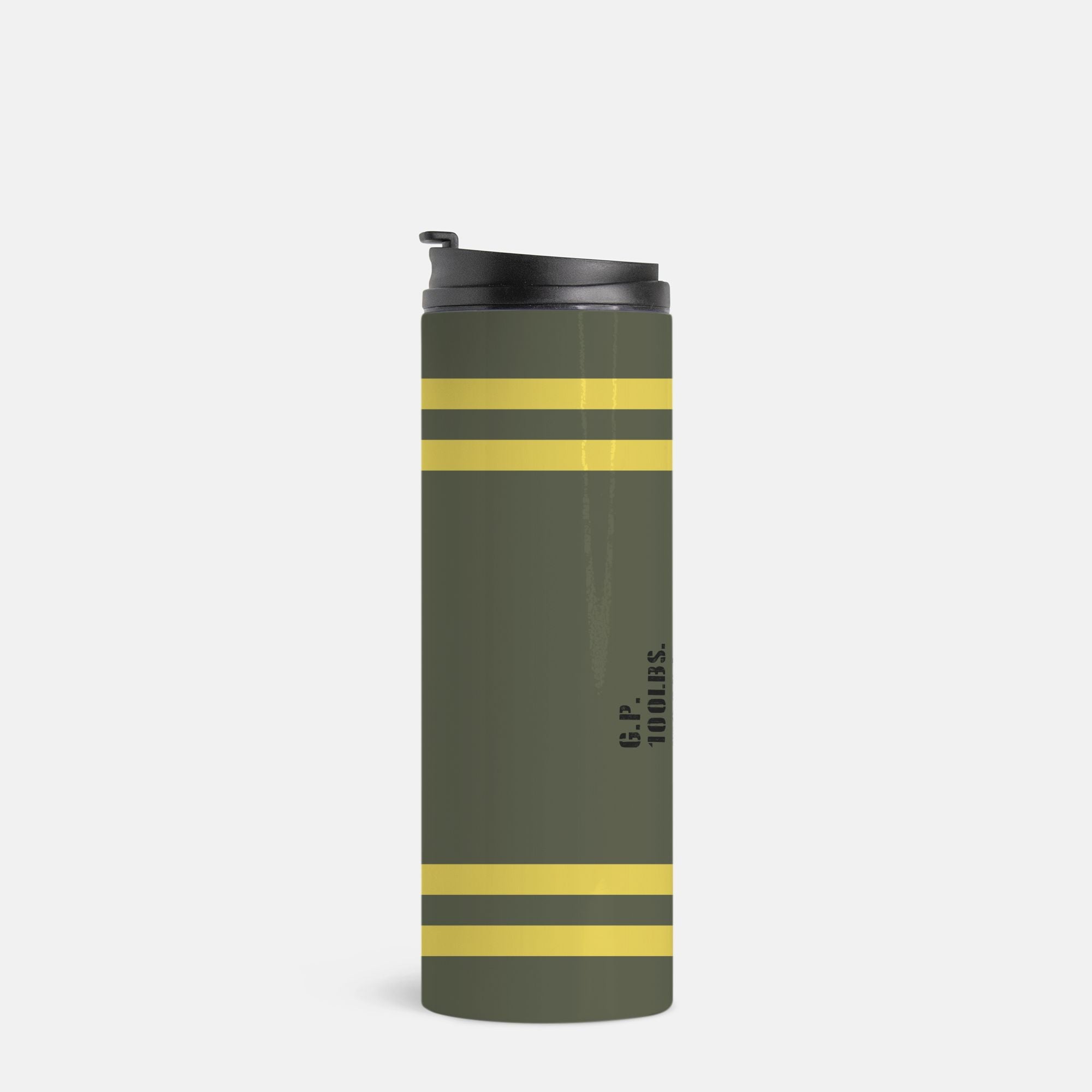 WWII General Purpose 100lb Bomb Thermal Tumbler 16oz. (470ml) - I Love a Hangar