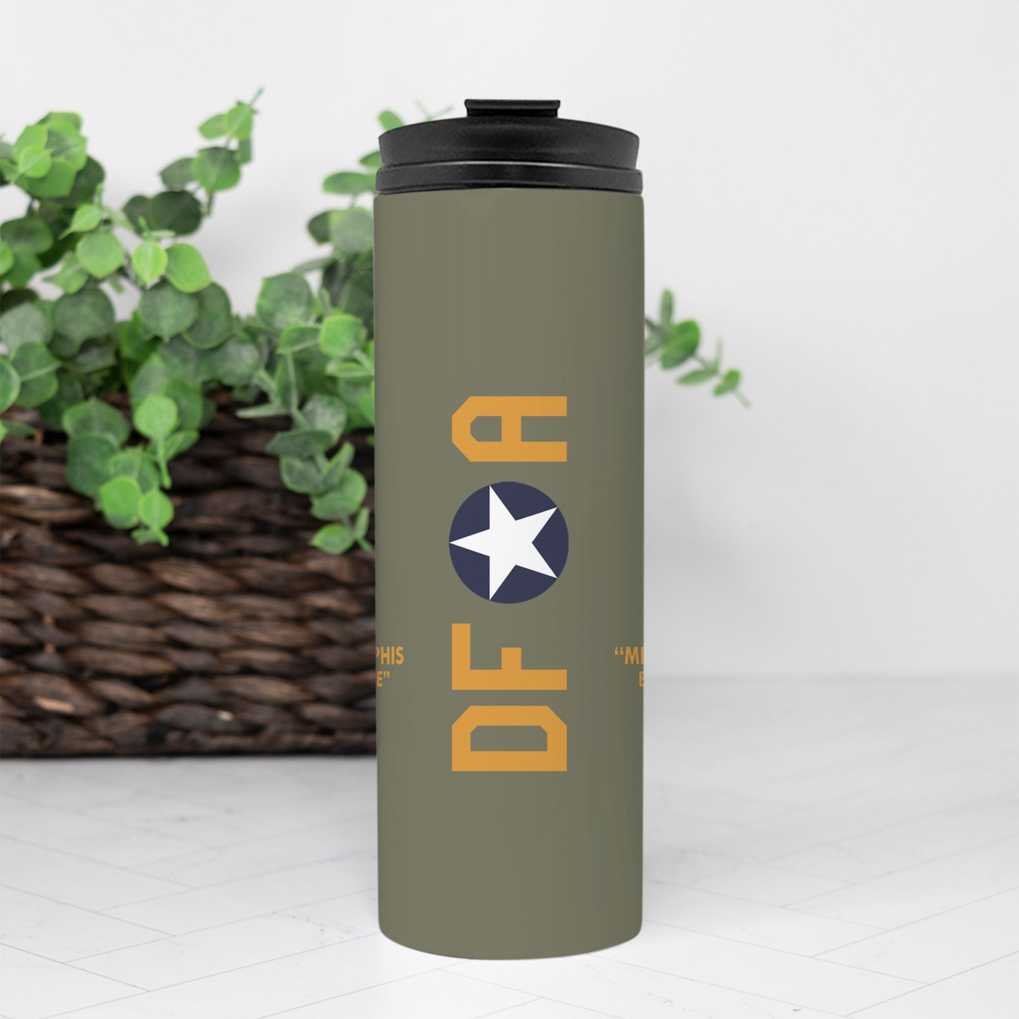 B-17 “Memphis Belle” Thermal Tumbler 16oz. (470ml) - I Love a Hangar