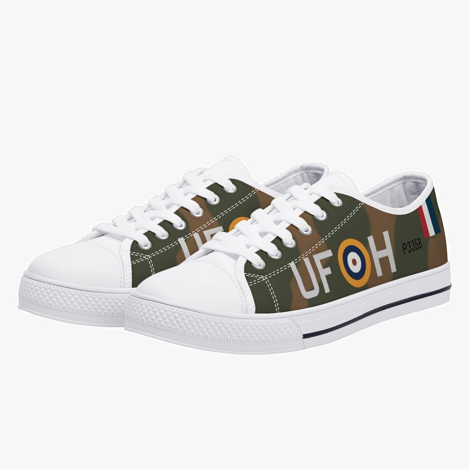 Hurricane "UF-H" Low Top Canvas Shoes - I Love a Hangar