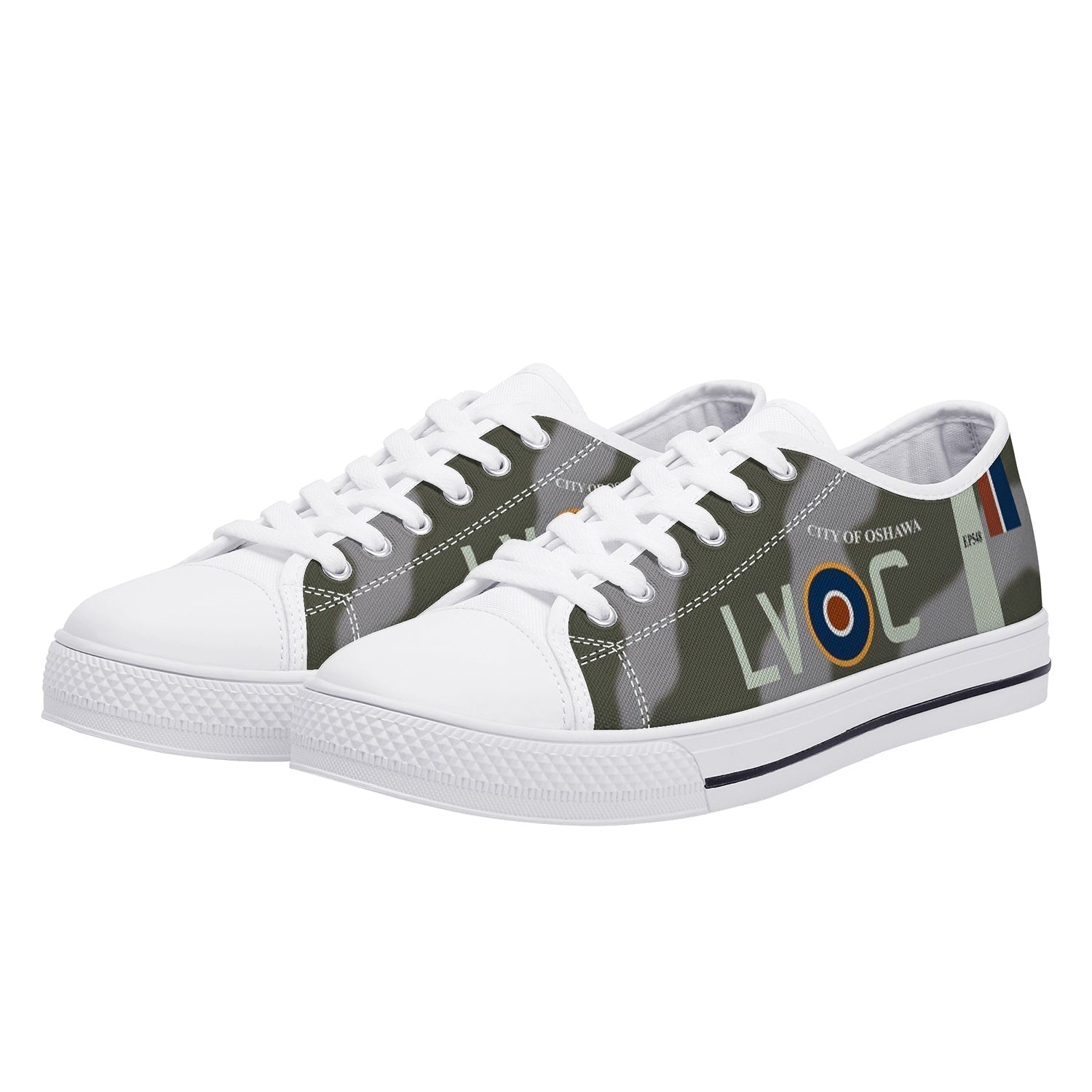 Spitfire "LV-C" Low Top Canvas Shoes - I Love a Hangar