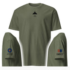 Custom UK Military Aircraft Short-Sleeve Unisex T-Shirt - I Love a Hangar