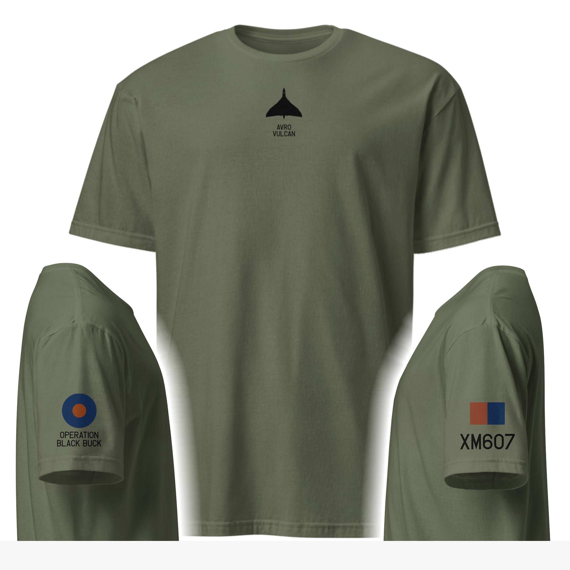 Custom UK Military Aircraft Short-Sleeve Unisex T-Shirt