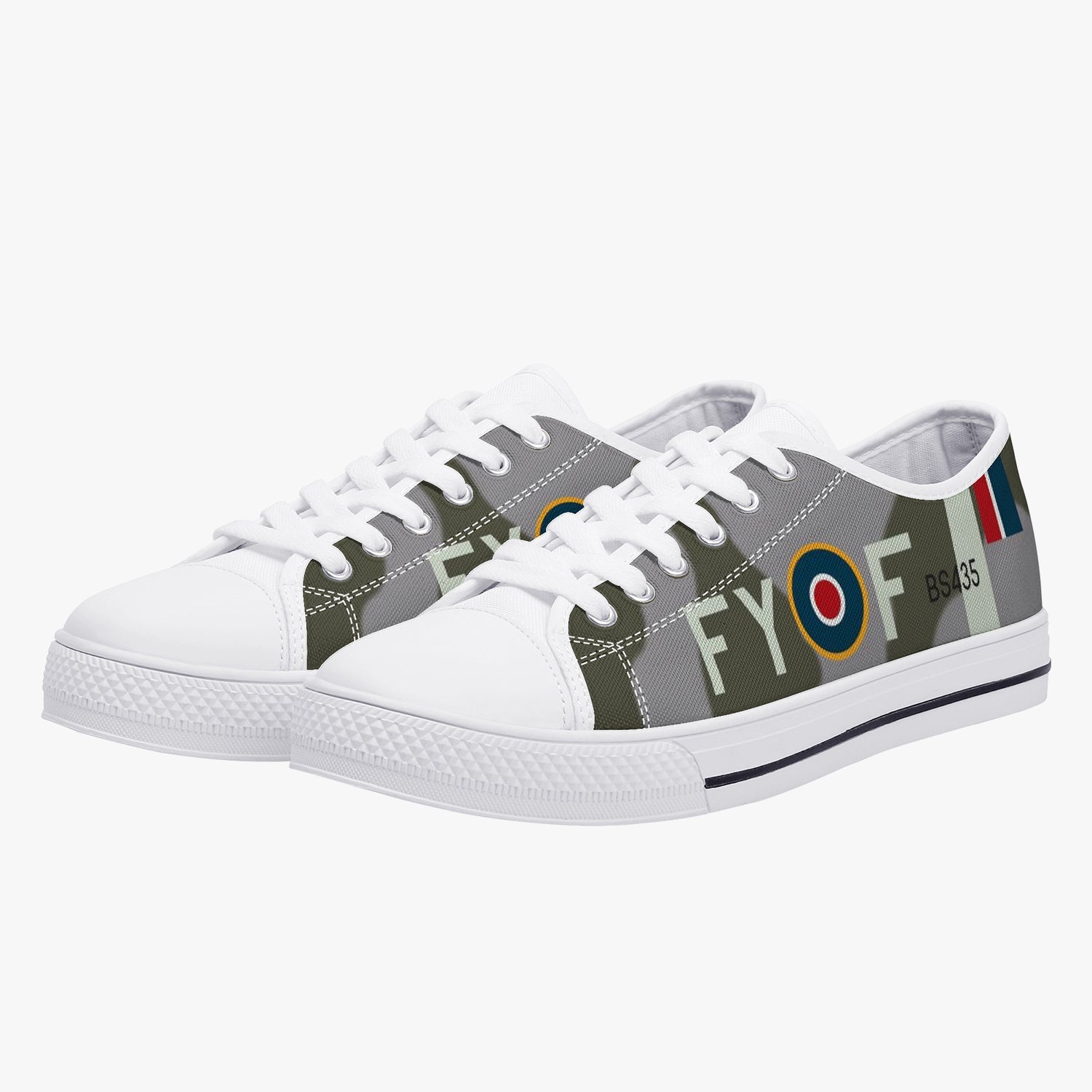 Spitfire "FY-F" Low Top Canvas Shoes - I Love a Hangar