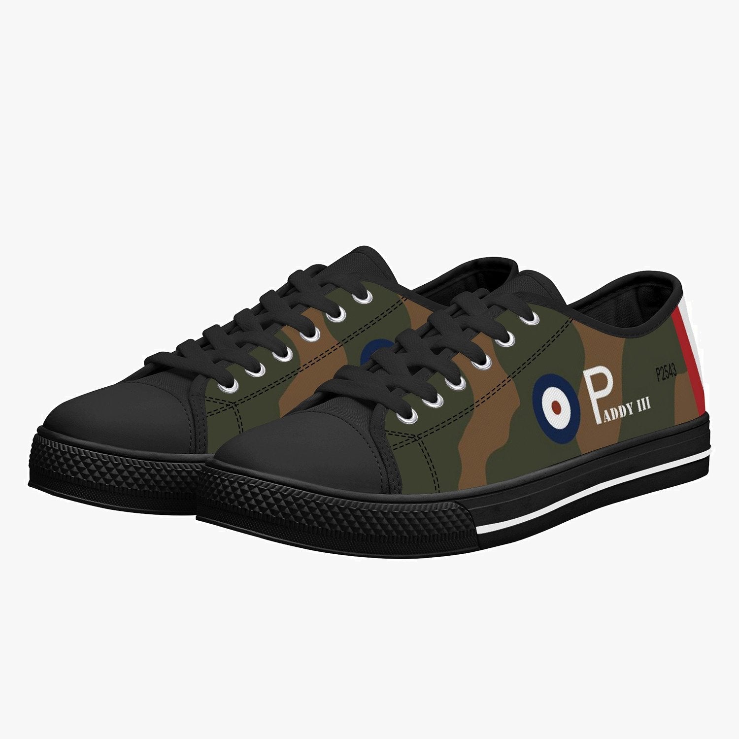 Hurricane "Paddy III" Low Top Canvas Shoes - I Love a Hangar